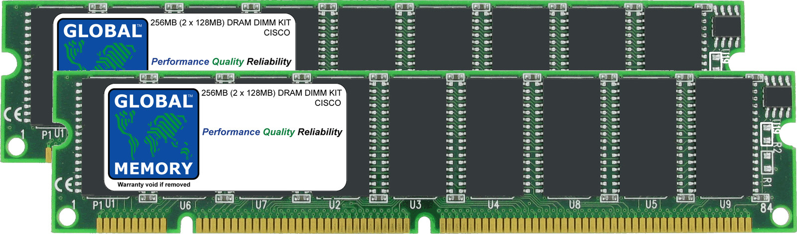 256MB 2x128MB DRAM DIMM KIT CISCO 12000 ROUTERS GRP LINE CARD (MEM-GRP/LC-256)