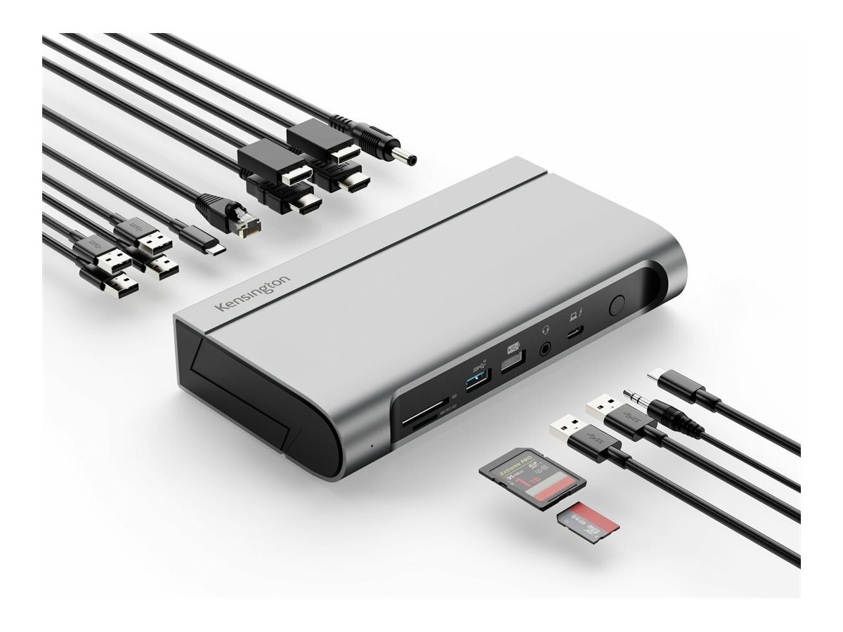 Kensington SD5800T Thunderbolt 4 USB4 Quad 4K Dock 98W K32856NA Brand New