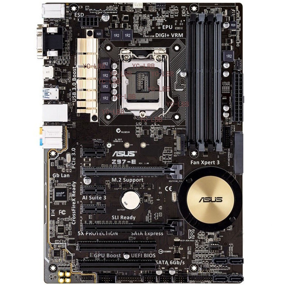 ASUS Z97-E LGA 1150 DDR3 Motherboard ATX SATA III M.2 DVI HDMI SATA Express port
