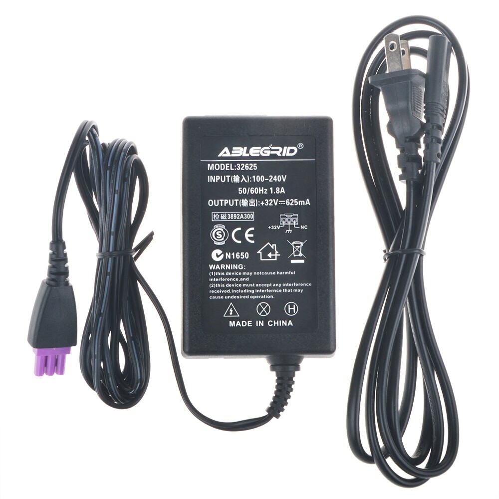 AC Adapter Charger For HP Photosmart C4700 All-in-One Printer Power Supply Cord
