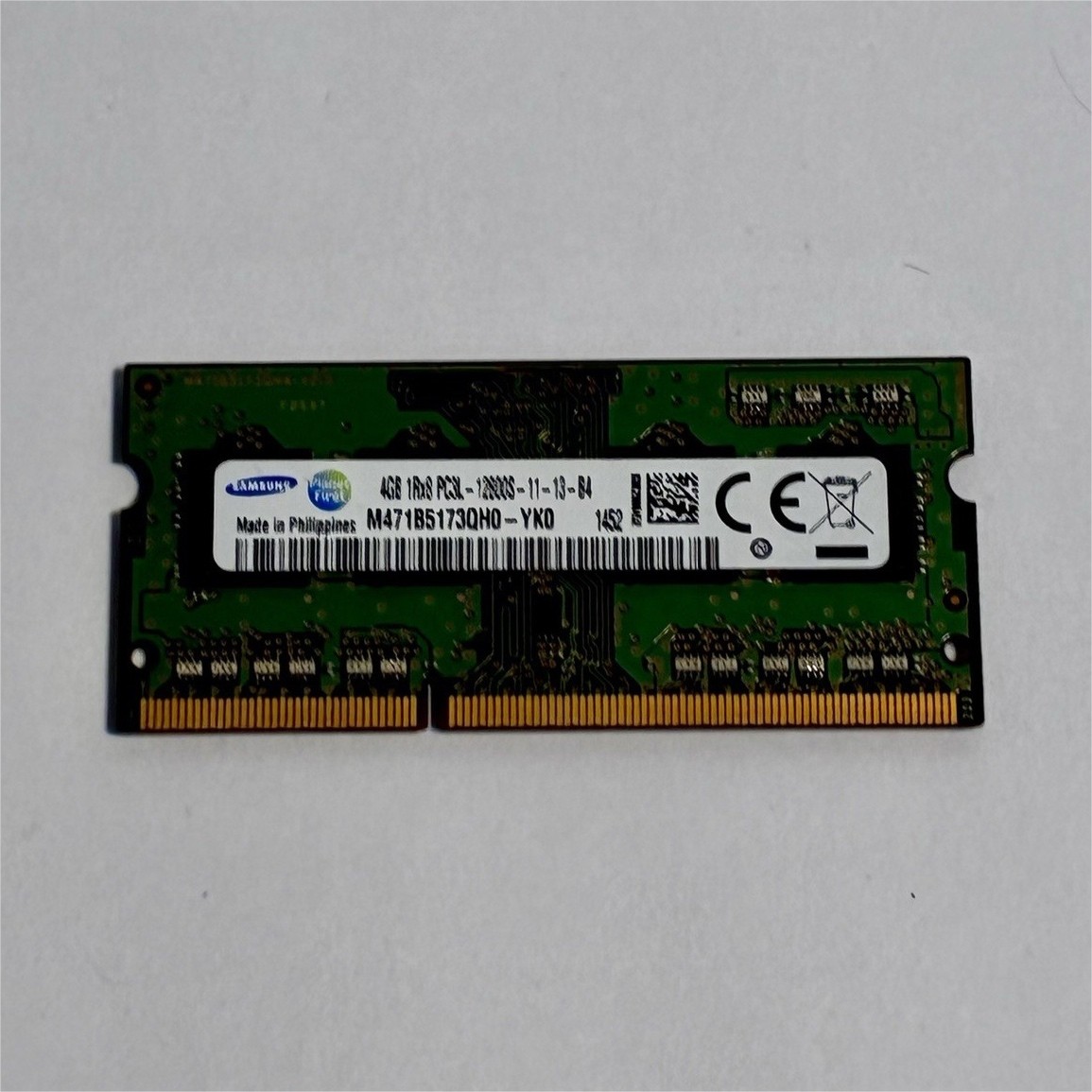 Samsung 4GB DDR3 SDRAM SO-DIMM 204-Pin PC3-12800S