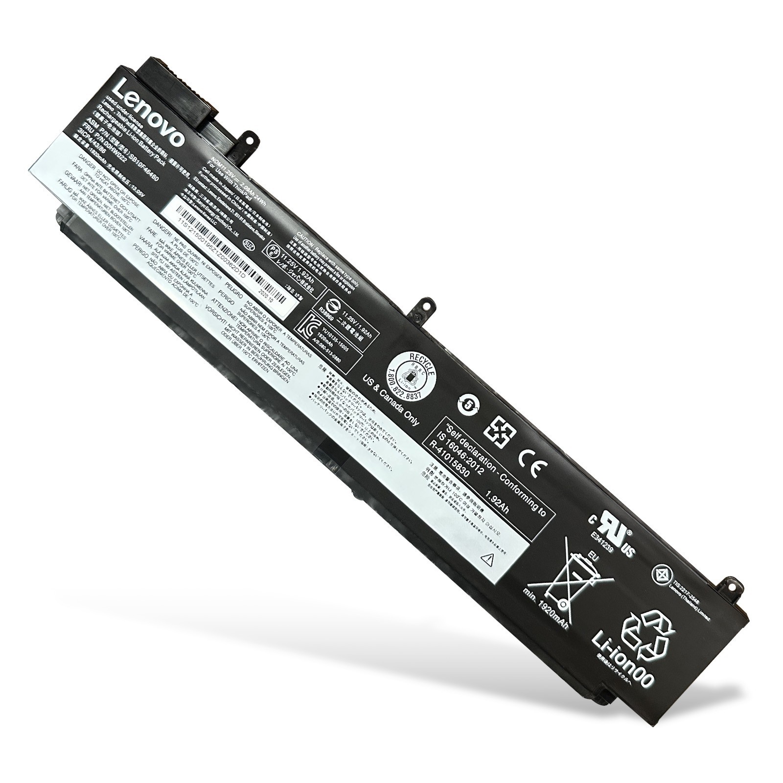 New Genuine Lenovo ThinkPad T460s T470s SB10F46460 00HW022 00HW023 24Wh Battery