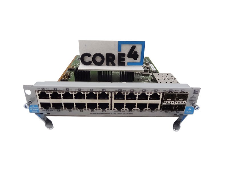 HP J9549A 20-PORT GIG-T/4-PORT SFP V2 ZL MODULE - J9549-61001