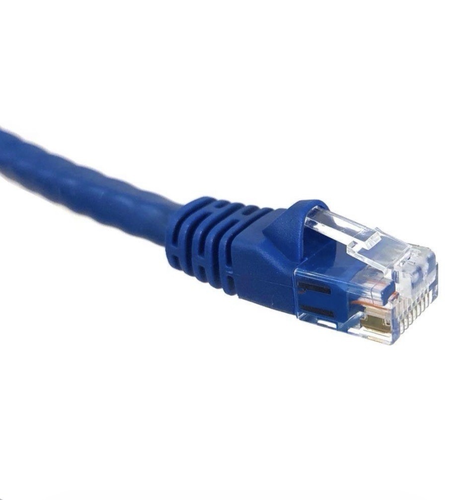 1ft Blue Cat6 UTP Copper Patch Cord