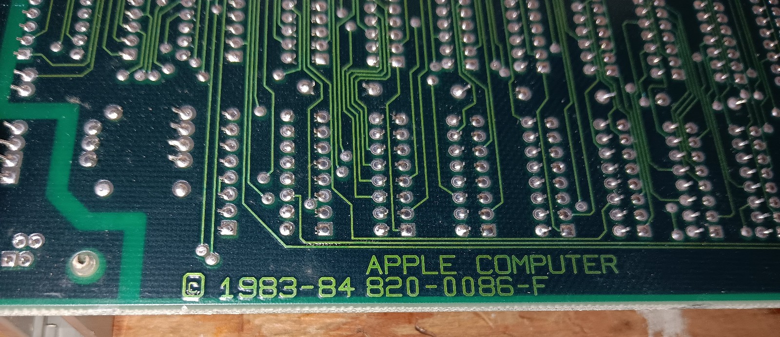 Apple Macintosh 820-0086-F Motherboard - Rare Orig Macintosh 512K - Works