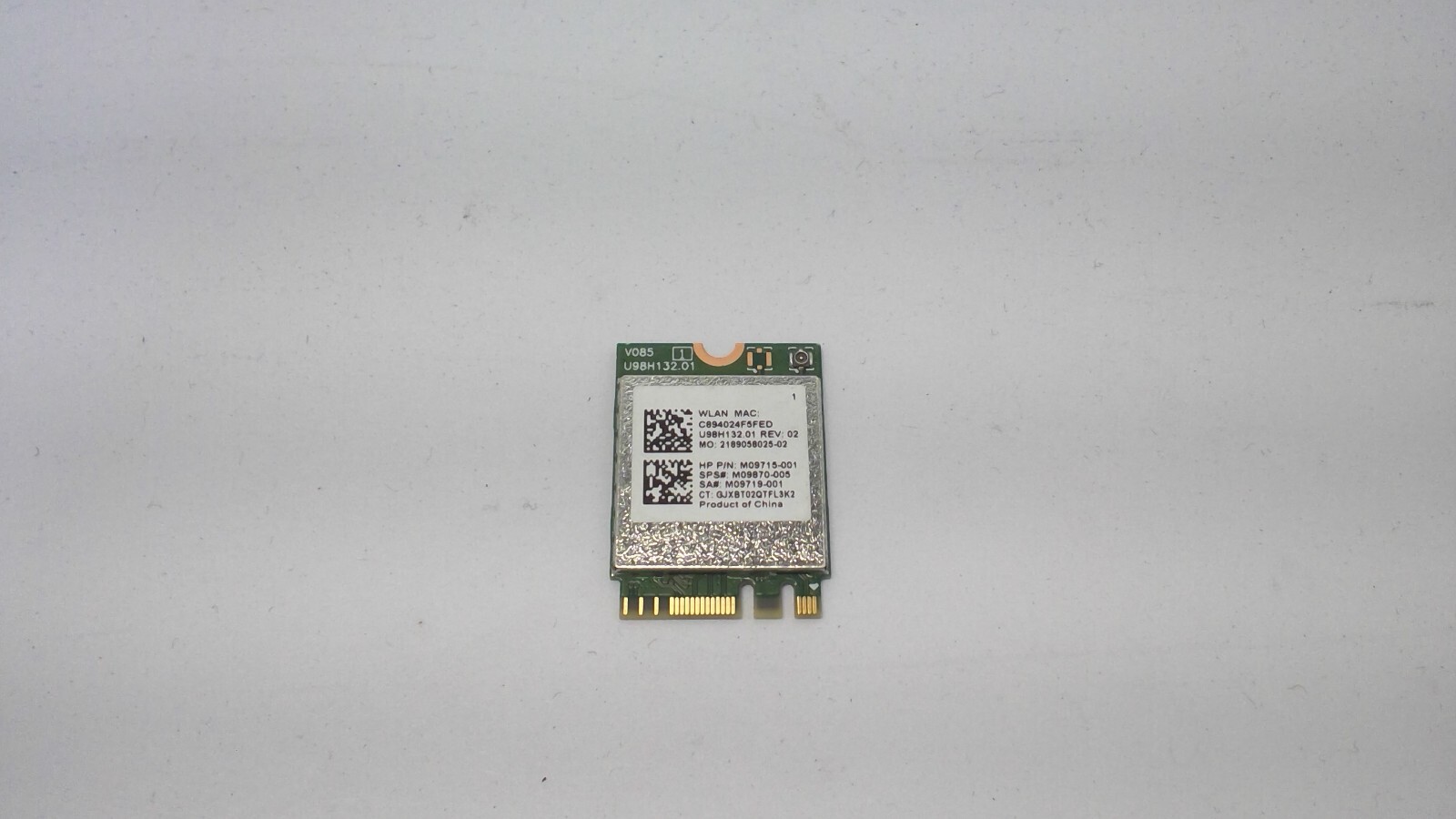 Genuine HP Wireless Card RTL8821CE M09715-001 M09870-005 Dual Band WiFi BT M.2