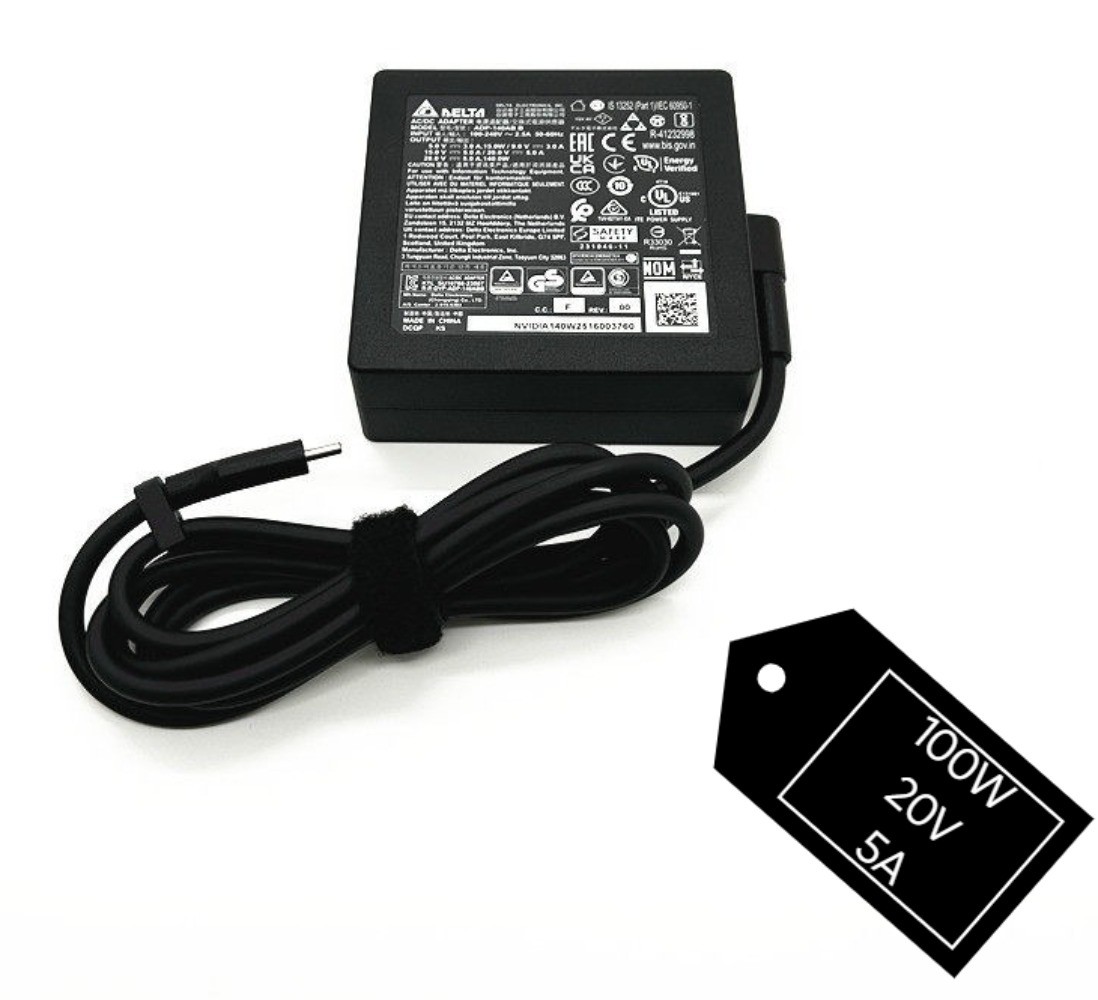 Original Delta 140W 28V 5A USB-C Charger TYPE-C AC Adapter Power Supply