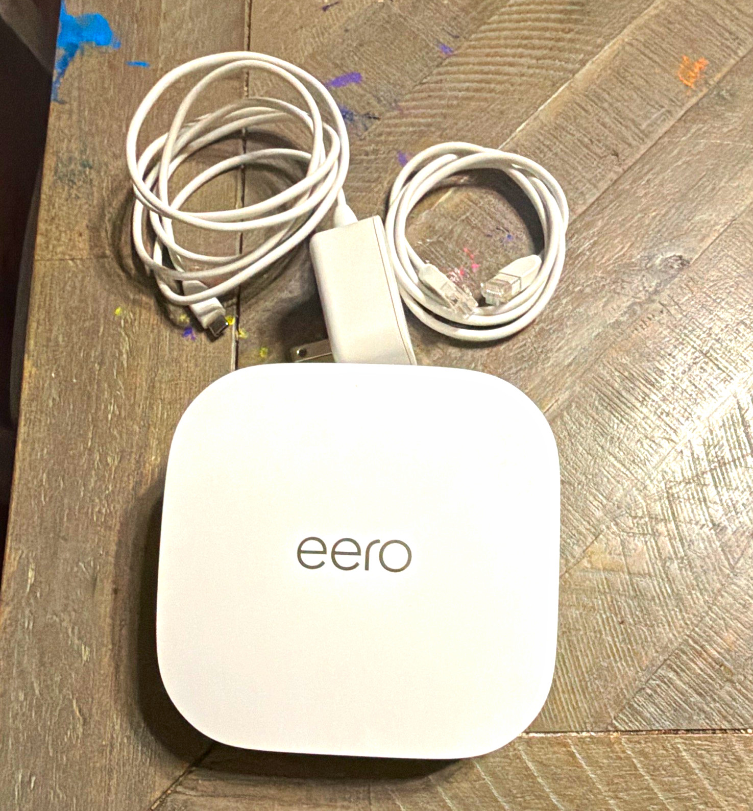 eero Pro 6E Tri-Band Mesh Router S010001 and eero 6+ both in mint condition