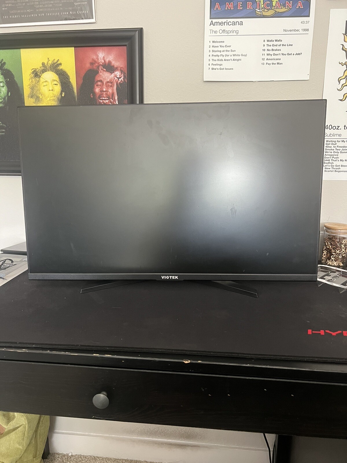 Viotek GFT27CXB 27" Gaming Monitor - Black