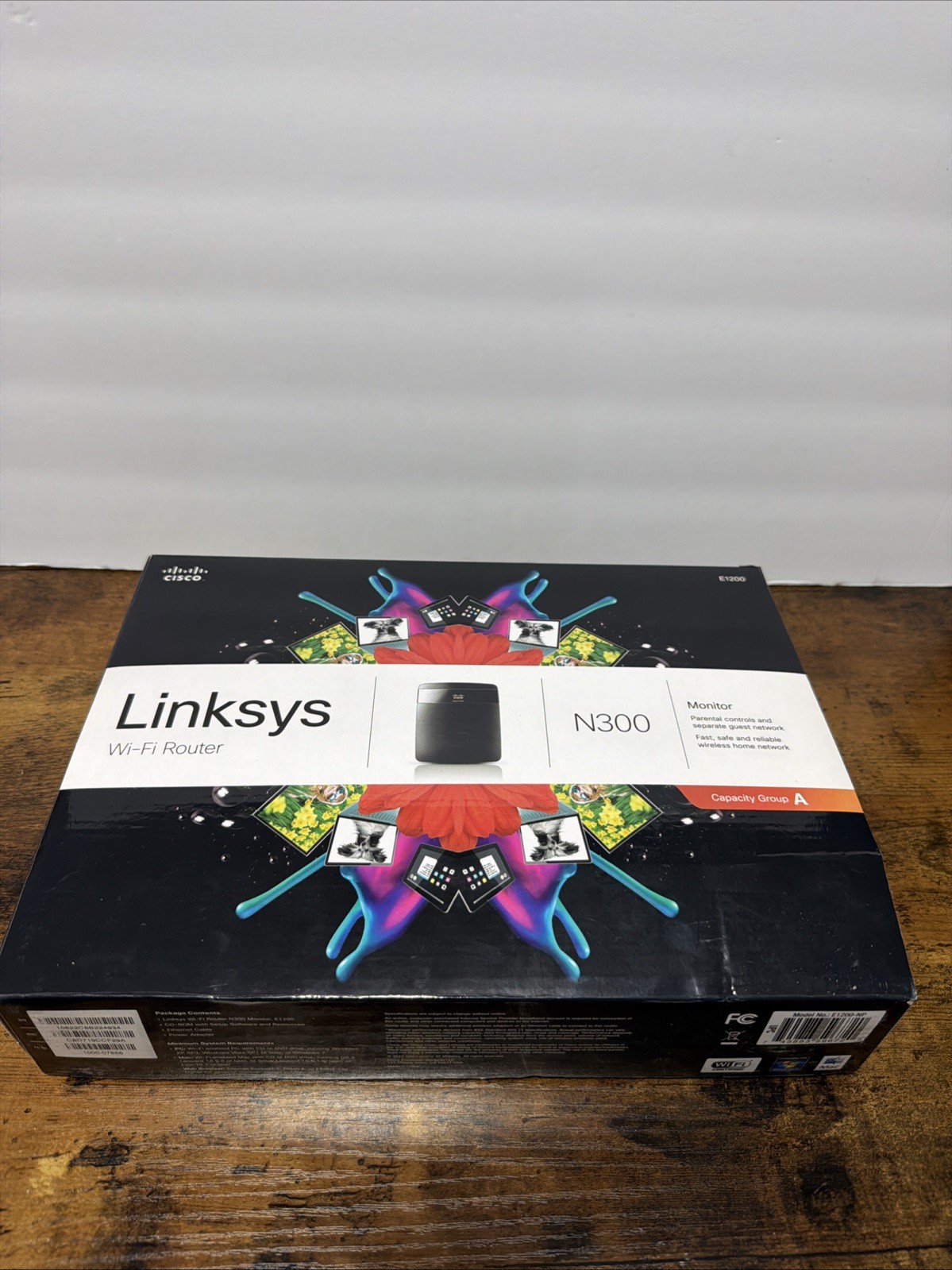 Linksys N300 WiFi Router Model E1200-NP, Wireless Technology