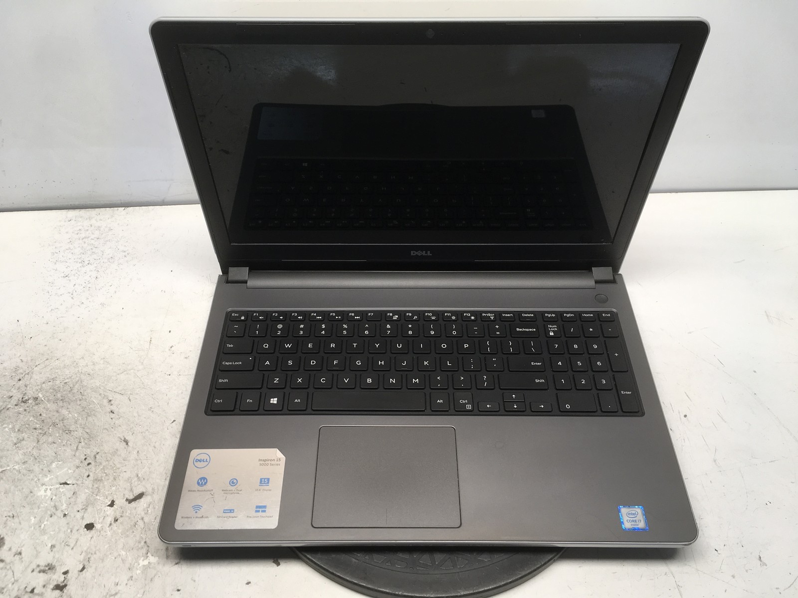 Dell Inspiron 5559 Intel i7-6500U 2.5GHz 12 GB NO HDD No Batt