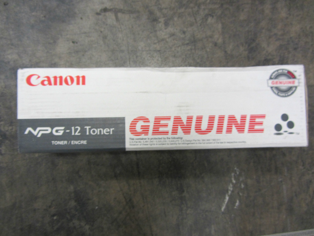 NEW SEAL GENUINE Canon NPG-12 Toner NPG12 1383A003AA NP6085 NP6285 