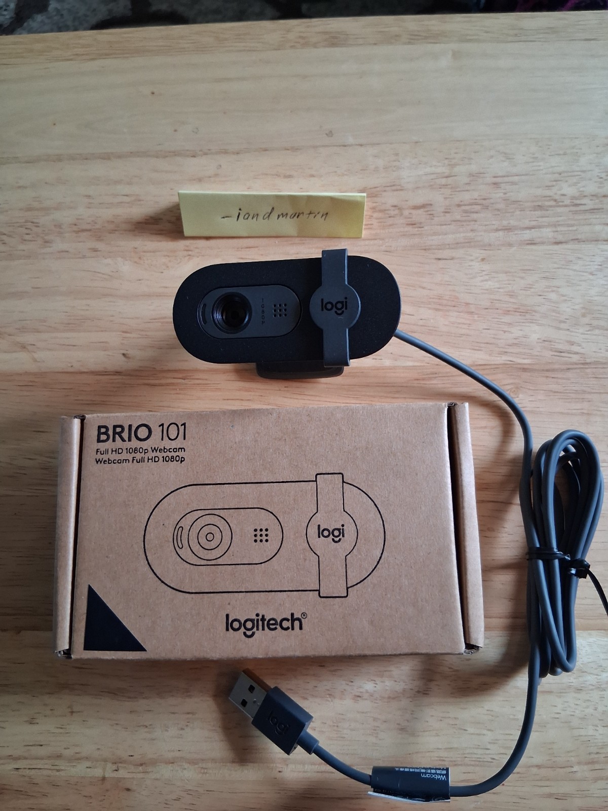 Logitech Brio 101 Full HD 1080p Webcam