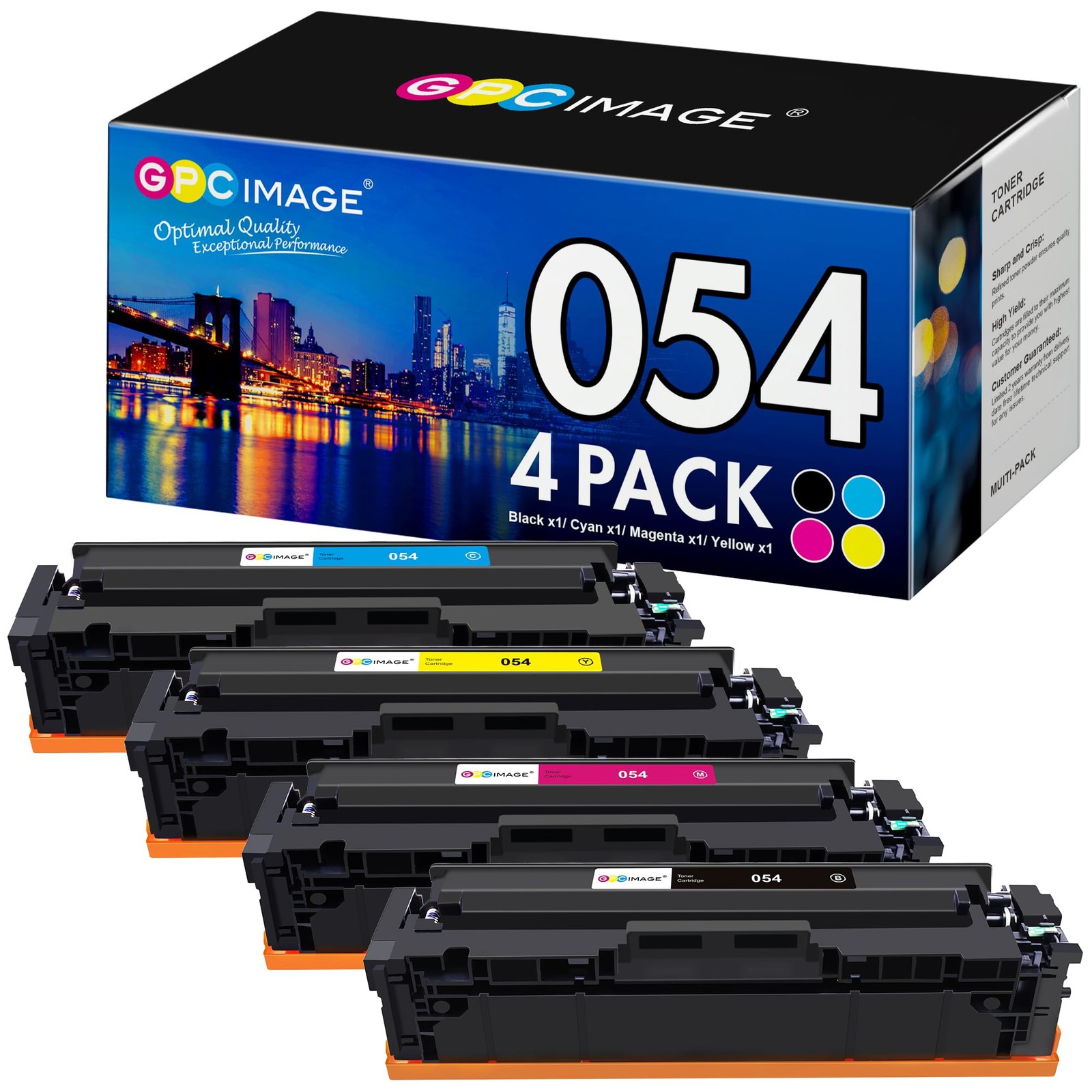 GPC Image 054 Toner Cartridge for Canon 054 054H
