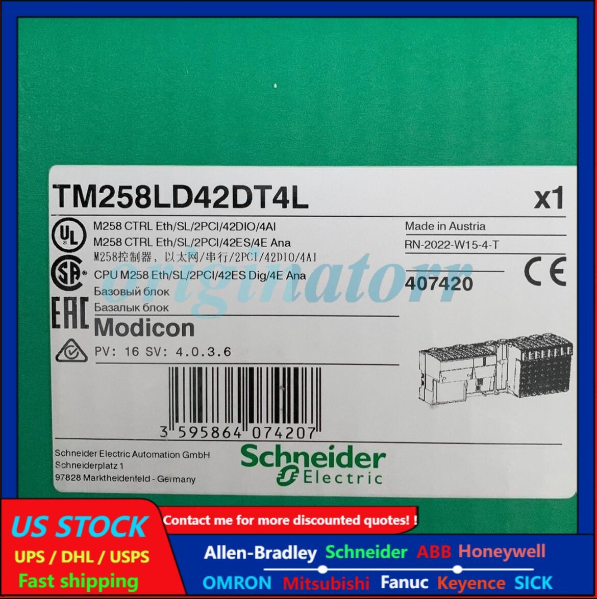 For NEW Schneider TM258LD42DT4L PLC programmable contro Original and authent