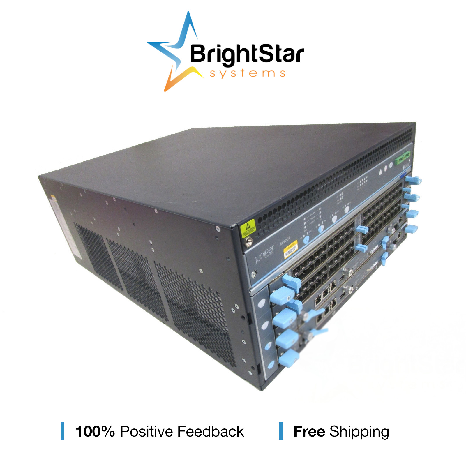 Juniper EX9204-CHAS3-S Chassis w/ 2x EX9200-RE | 2x EX9200-SF | 2x EX9200-40F