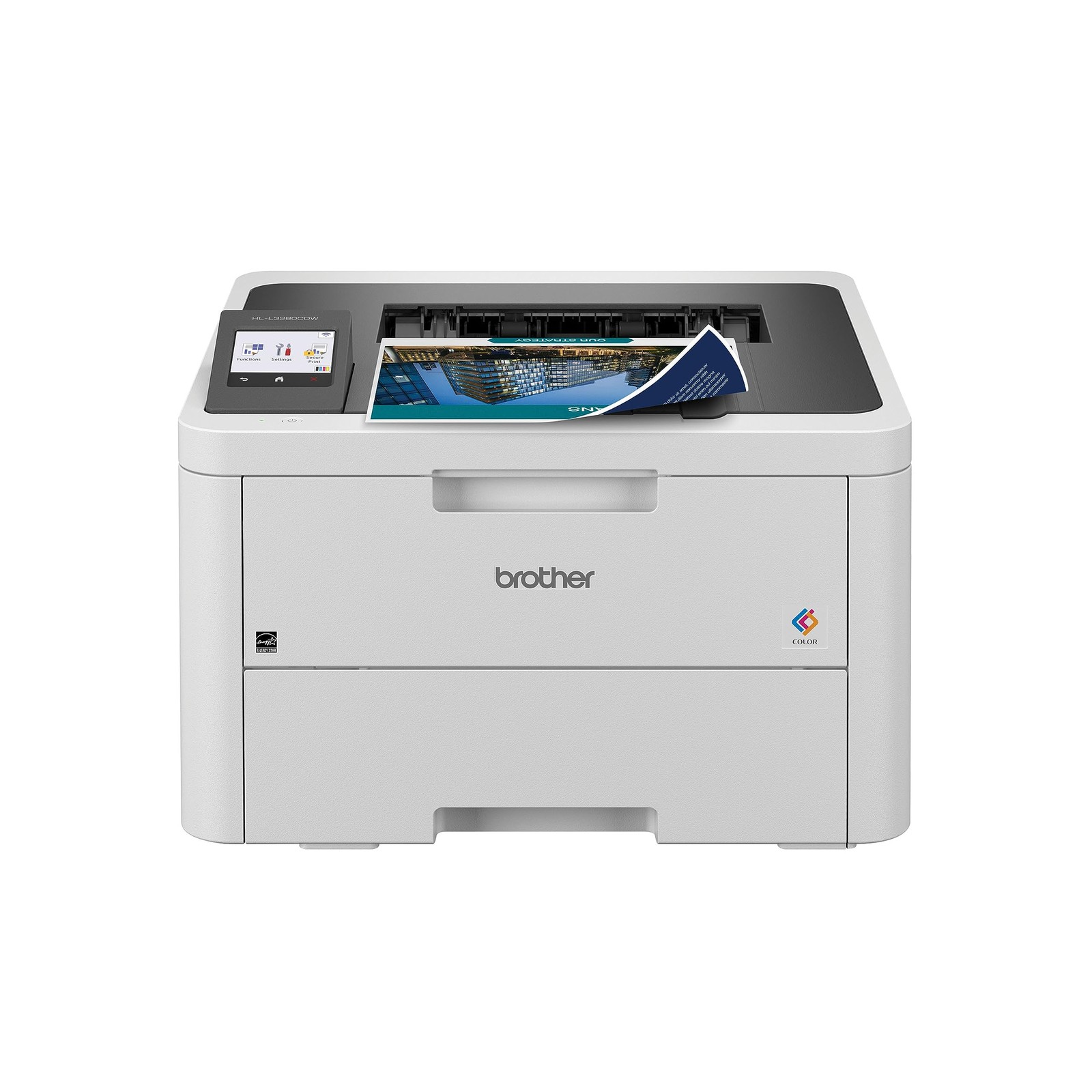 Printer Color Laser Duplex Mobile Printing Brother HL-L3280CDW Wireless Ethernet