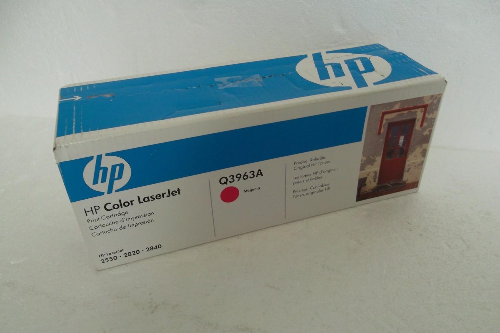 HP Toner Cartridge Magenta LaserJet 2550 2820 2840 Q3963A OEM MFR SEALED BOX NEW