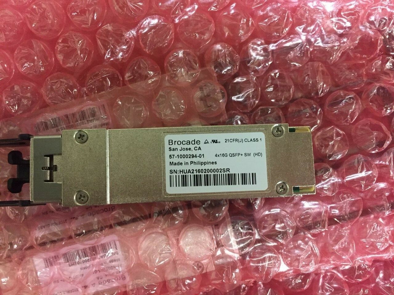 BROCADE 57-1000294-01 16GB QSFP for FC16-64 4x16G QSFP+ SW