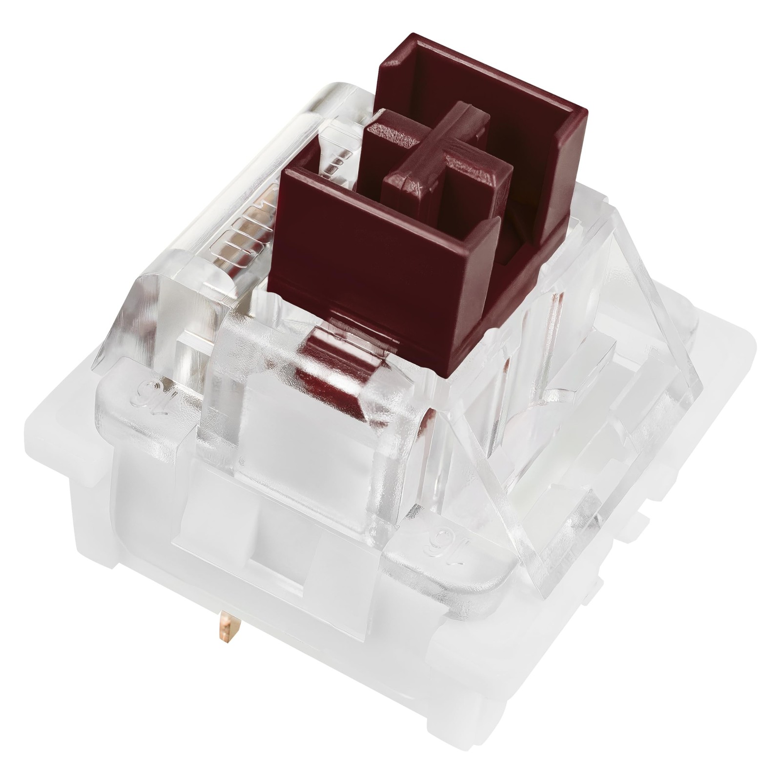 OUTEMU Brown Switches 3Pin Tactile RGB Dustproof Fits Cherry MX 70 PCS