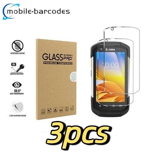 3Pcs Tempered Screen Protector for  Zebra Symbol TC77 TC70 TC75