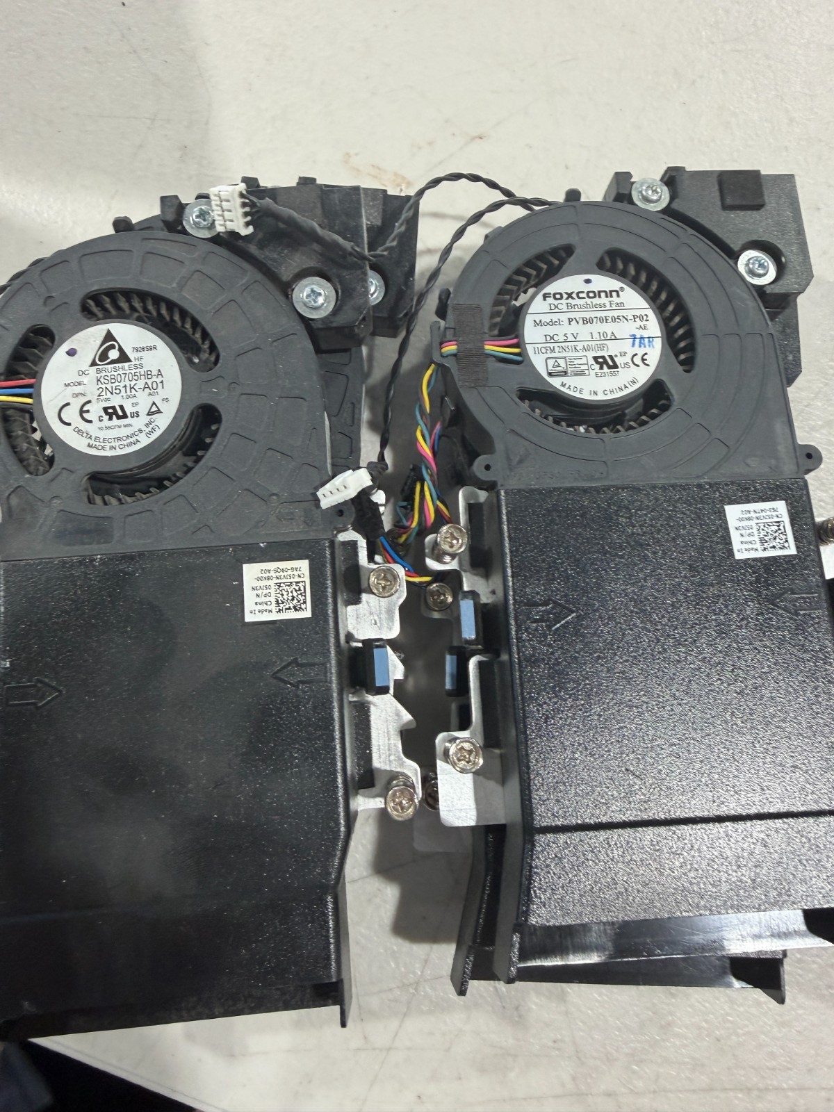 Dell Optiplex 7040M 7050M 3040M  5JV3N 2N51K 6PFFY Fan Heatsink Fan Speaker