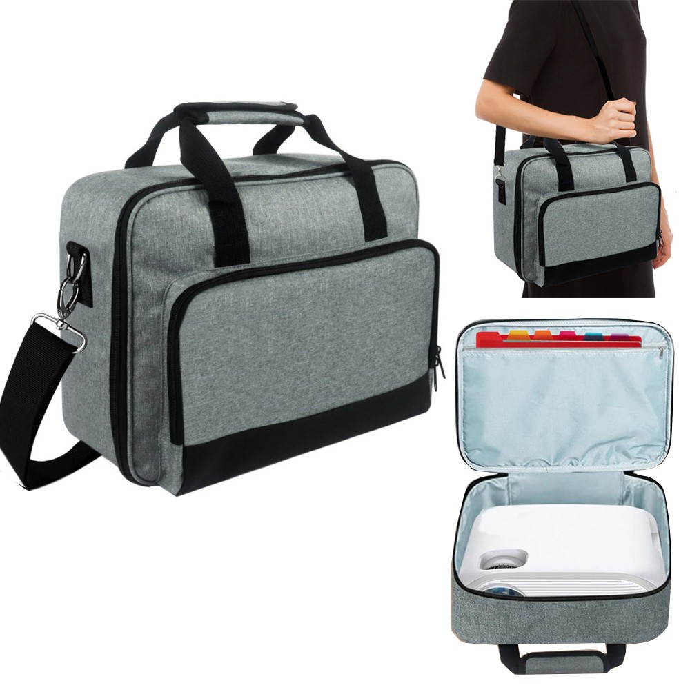 Portable Storage Shoulder Bag  Carrying Case for Epson/BenQ/ViewSonic Projector