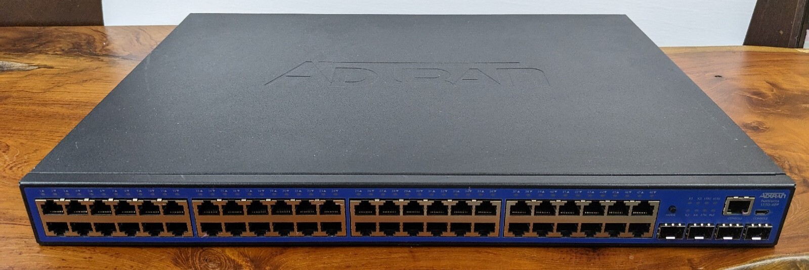 17101548PF1 Adtran NetVanta 1550-48P 48-Ports Gigabit PoE Ethernet Switch