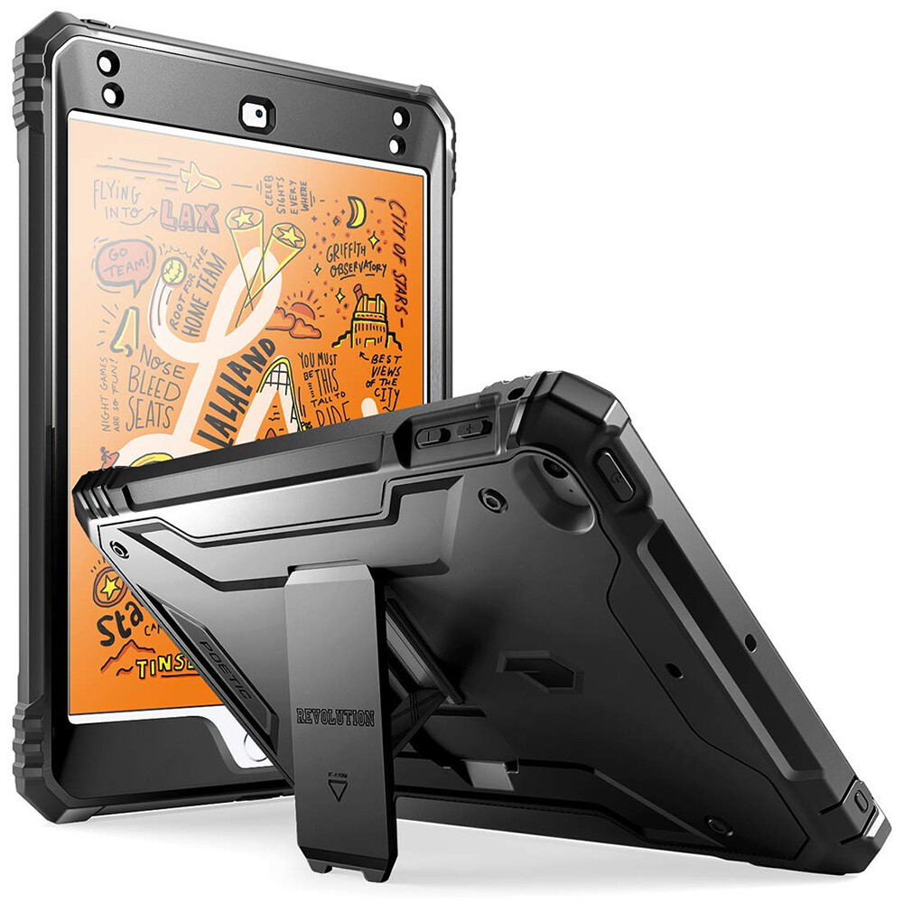 Poetic For Apple iPad Mini 5 Case Dual Layer Heavy Duty Shockproof Cover Black