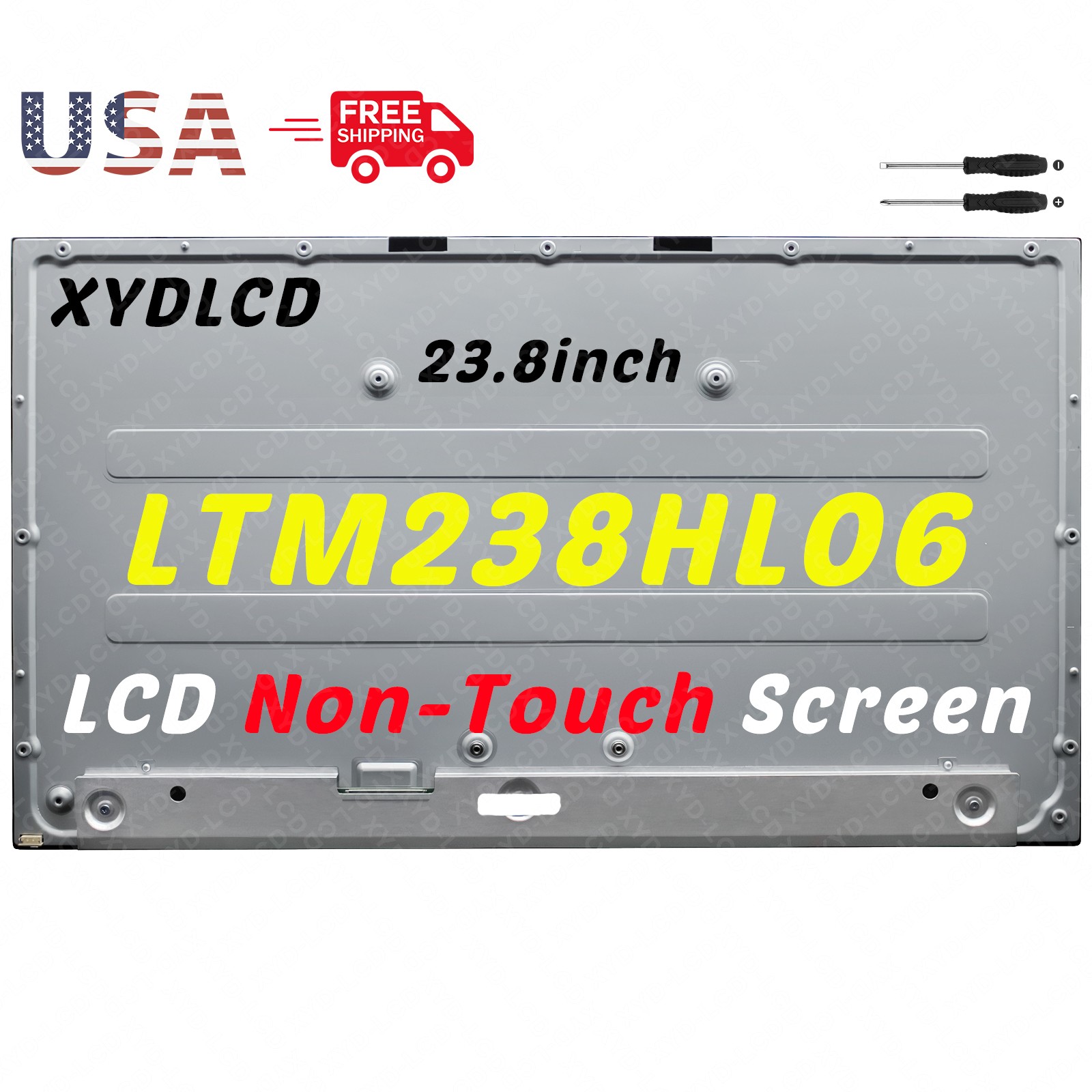 23.8in LTM238HL06-M01 for Lenovo AIO Replacement LCD Display Screen Panel FHD A+