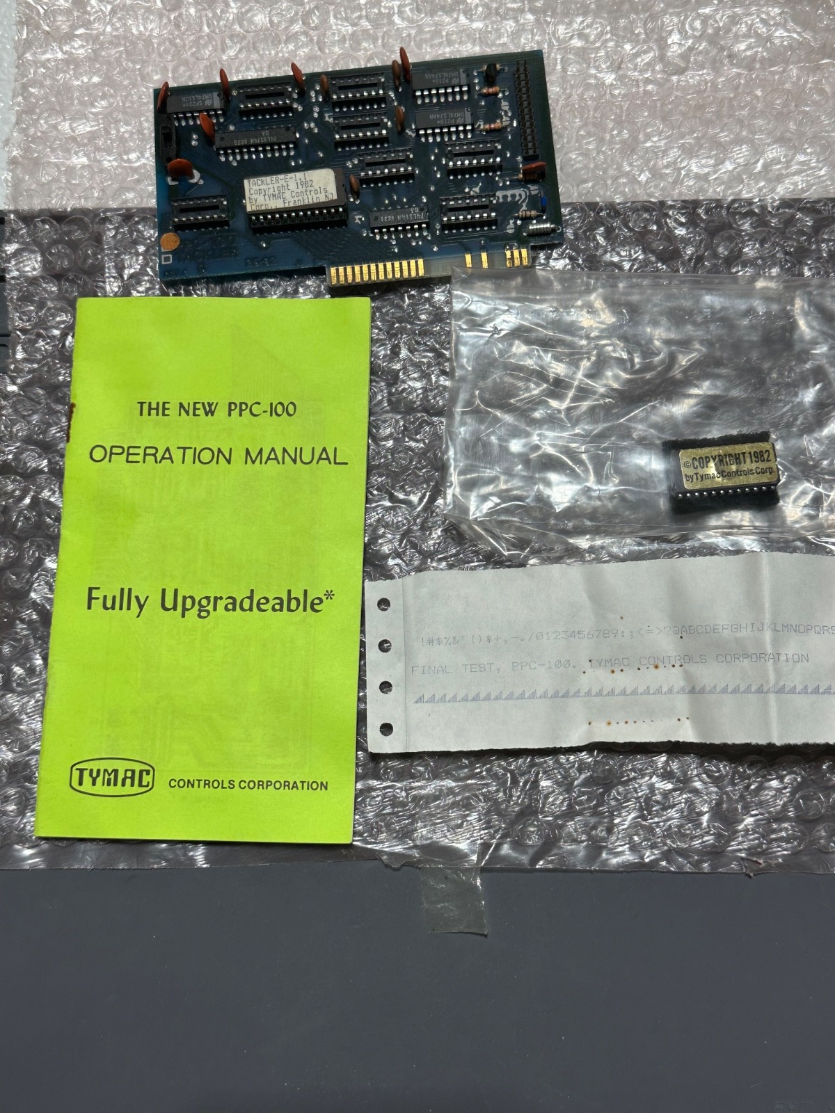 TYMAC PPC-100 Tackler 1982 Parallel Printer Card Apple Computer