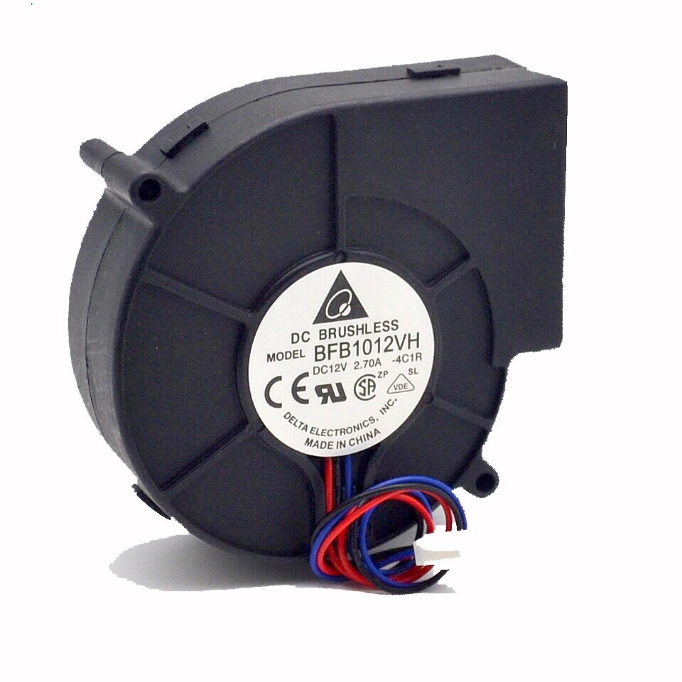 For Delta 9733 BFB1012VH DC12V 2.70A large air volume turbine blast fan 3pin