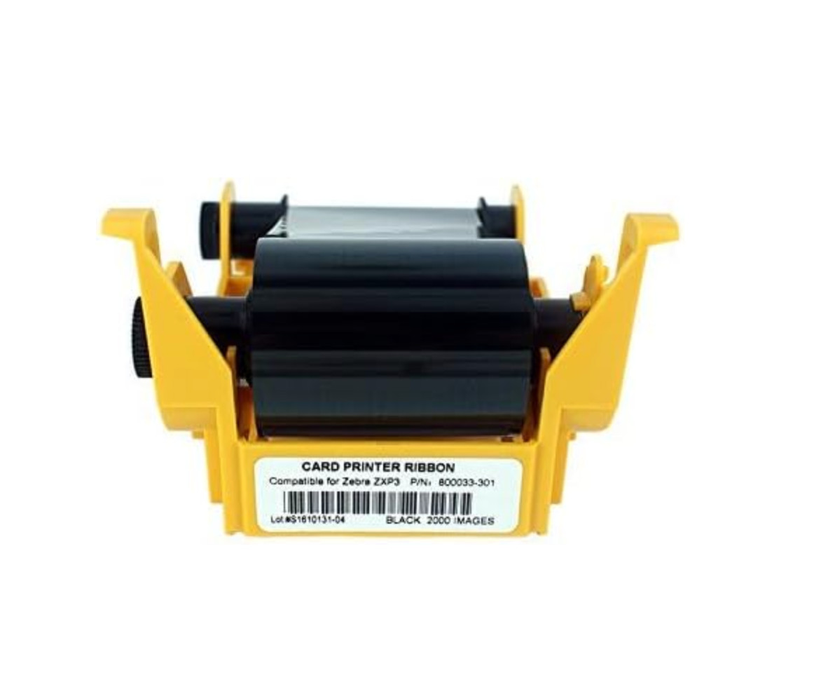 800033-301 Black Monochrome Ribbon For Zebra ZXP3 ZXP Series 3 Card Printer 200
