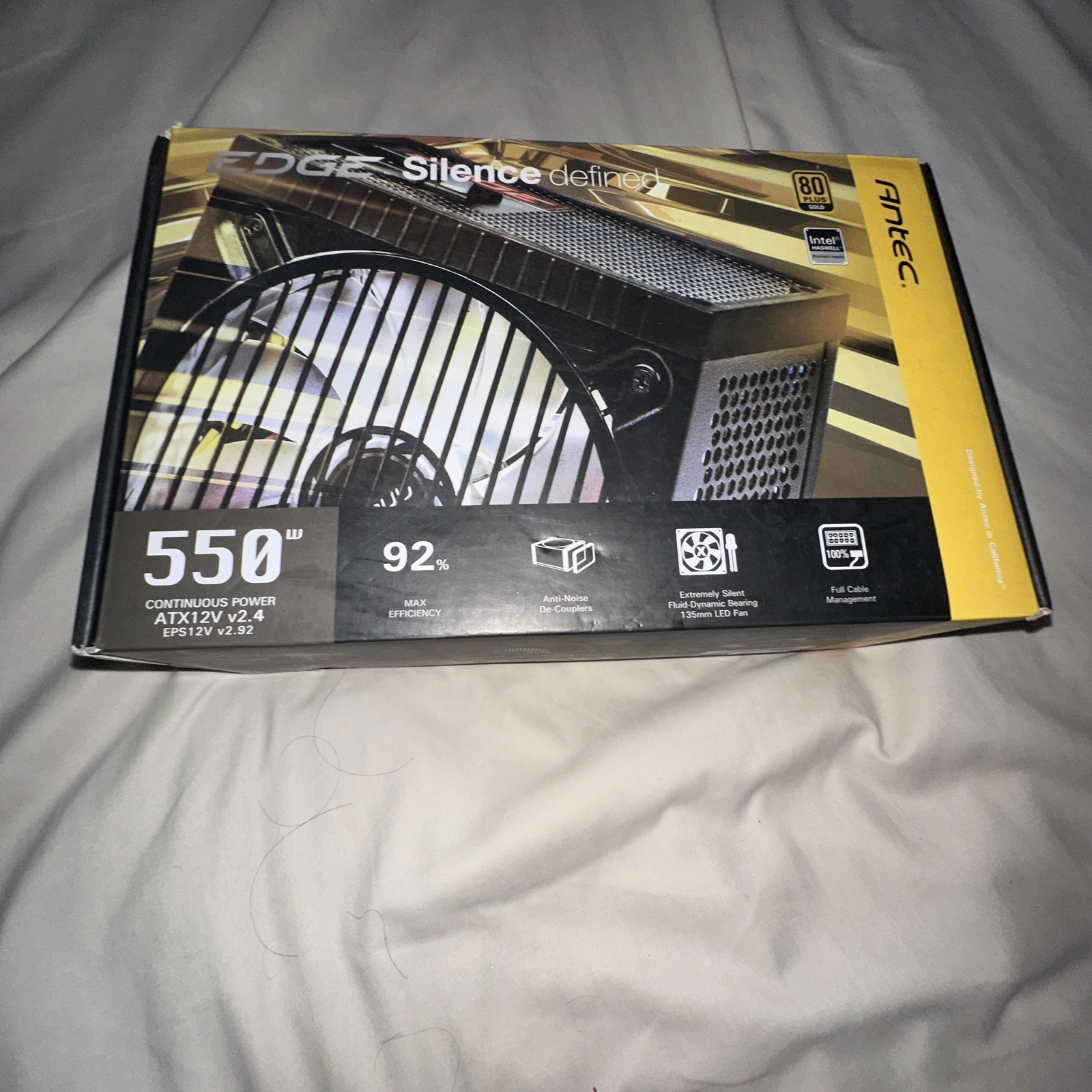 Antec Edge EDG550 PSU Power Supply, 550W