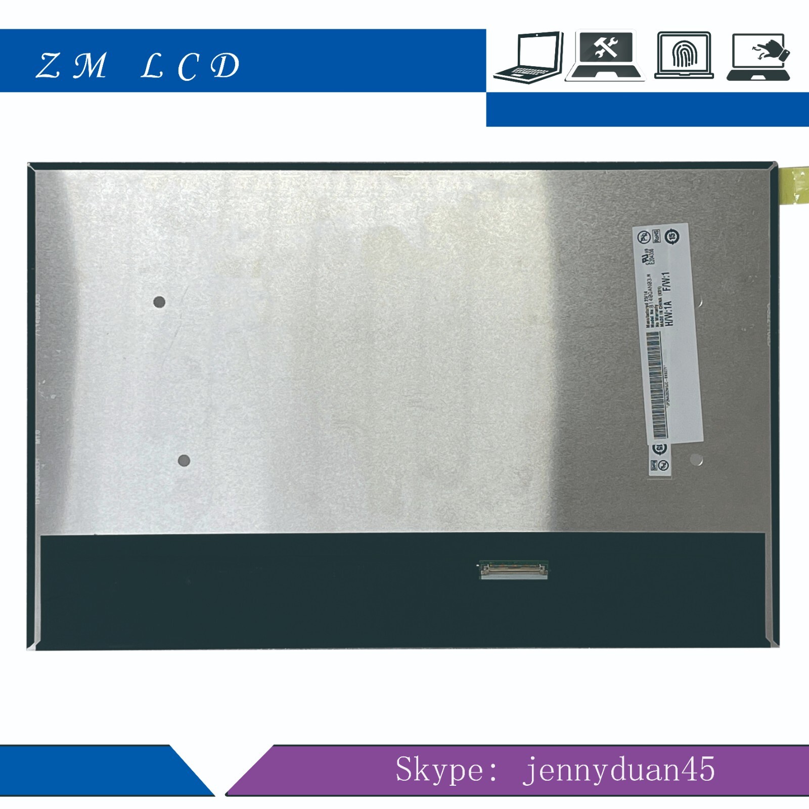 N50660-001 B140QAN03.H 500NITS 14WQXGA LCD RAW PANEL HP EB840G10 840G9 2560*1600