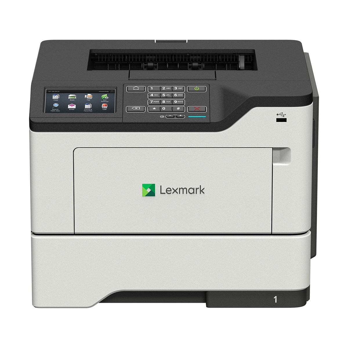Lexmark M3250 Mono Laser Printer 36S0520 Network USB  w/Toner 50 PPM