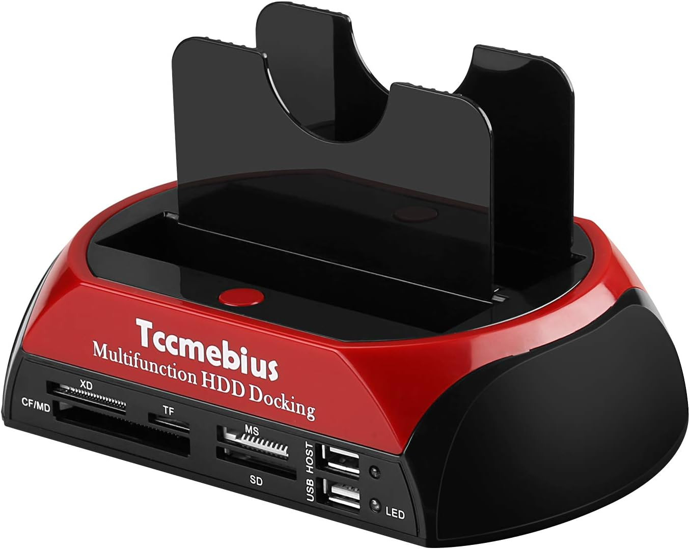 Hard Drive Docking Station, TCC-S862-US USB 2.0 to 2.5 3.5 Inch SATA IDE Dual