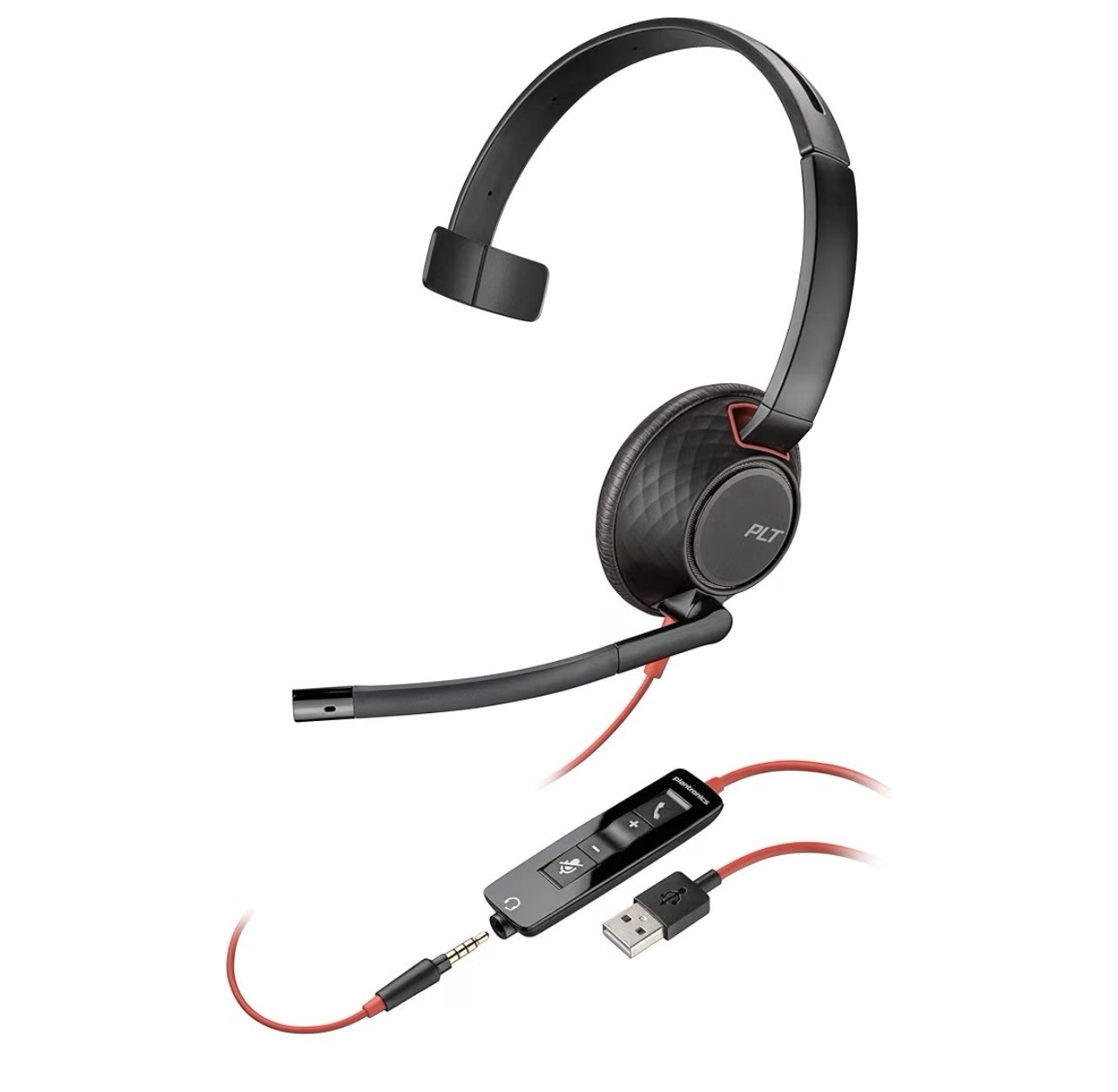 POLY BLACKWIRE 5210 WIRED USB HEADSET C5210.USB A