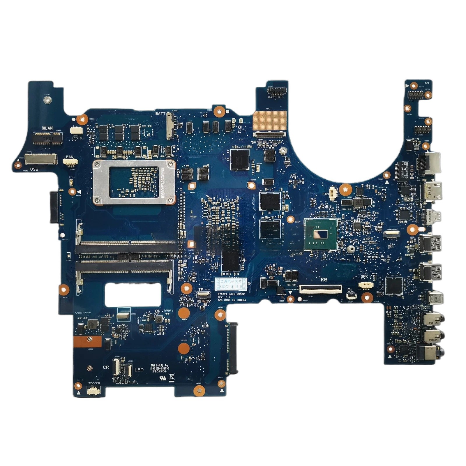 G752VY Laptop Motherboard For ASUS ROG G752VSK GL752VW G752VS G752V I5 I7 