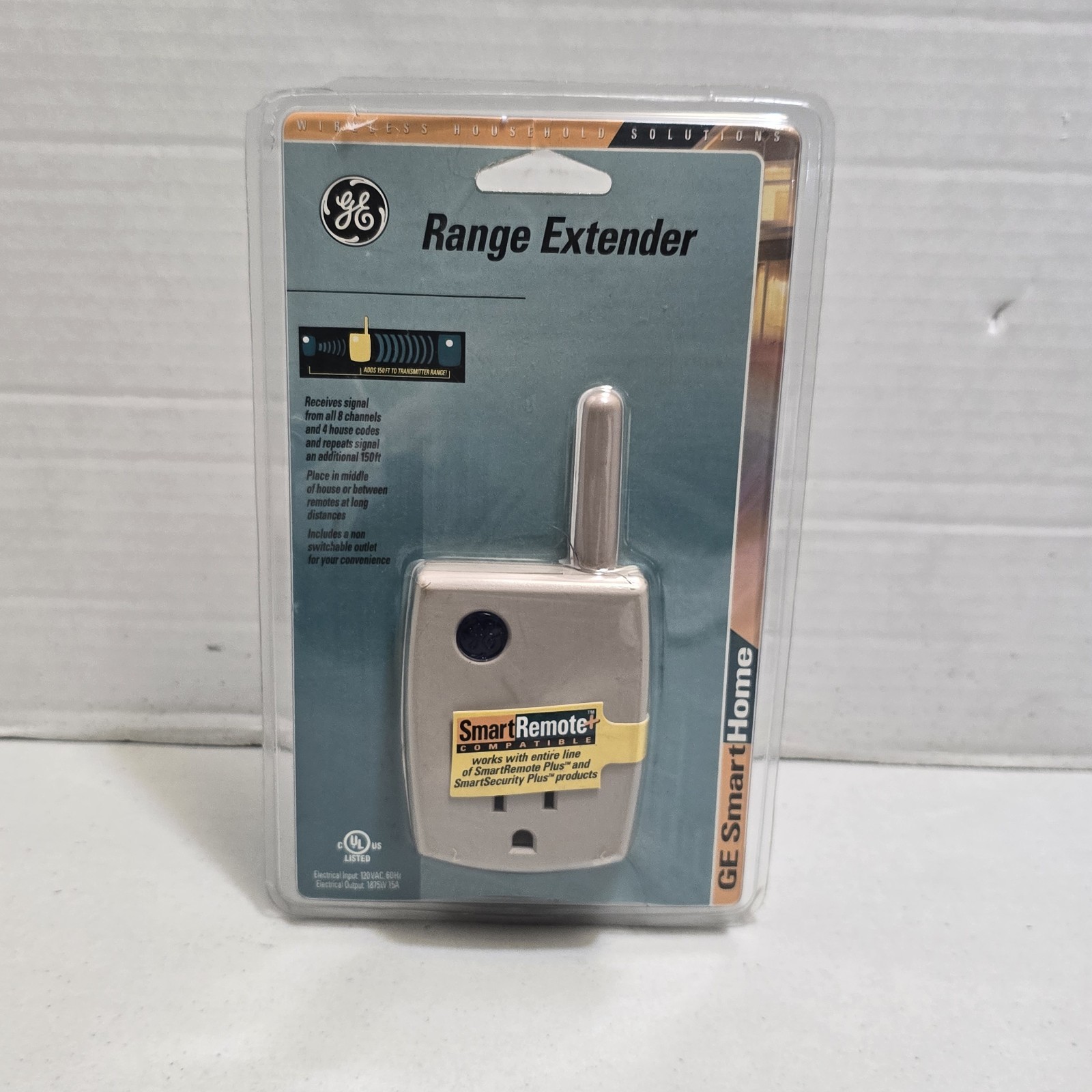 New GE Smart Home Wi Fi And Security Range Extender RF100RXTX-D