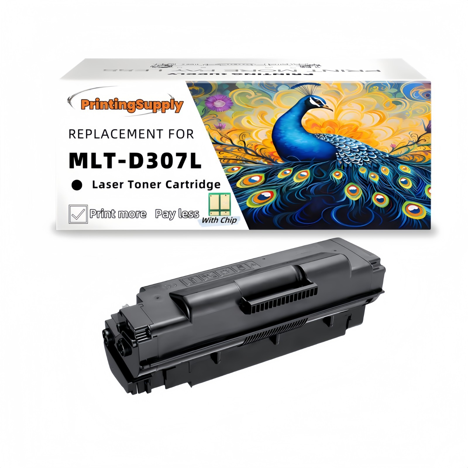 1/2/4 PK MLT-D307L 307L Hi-Yield Toner For Samsung ML-4510 4512 ML5010 5012 5017
