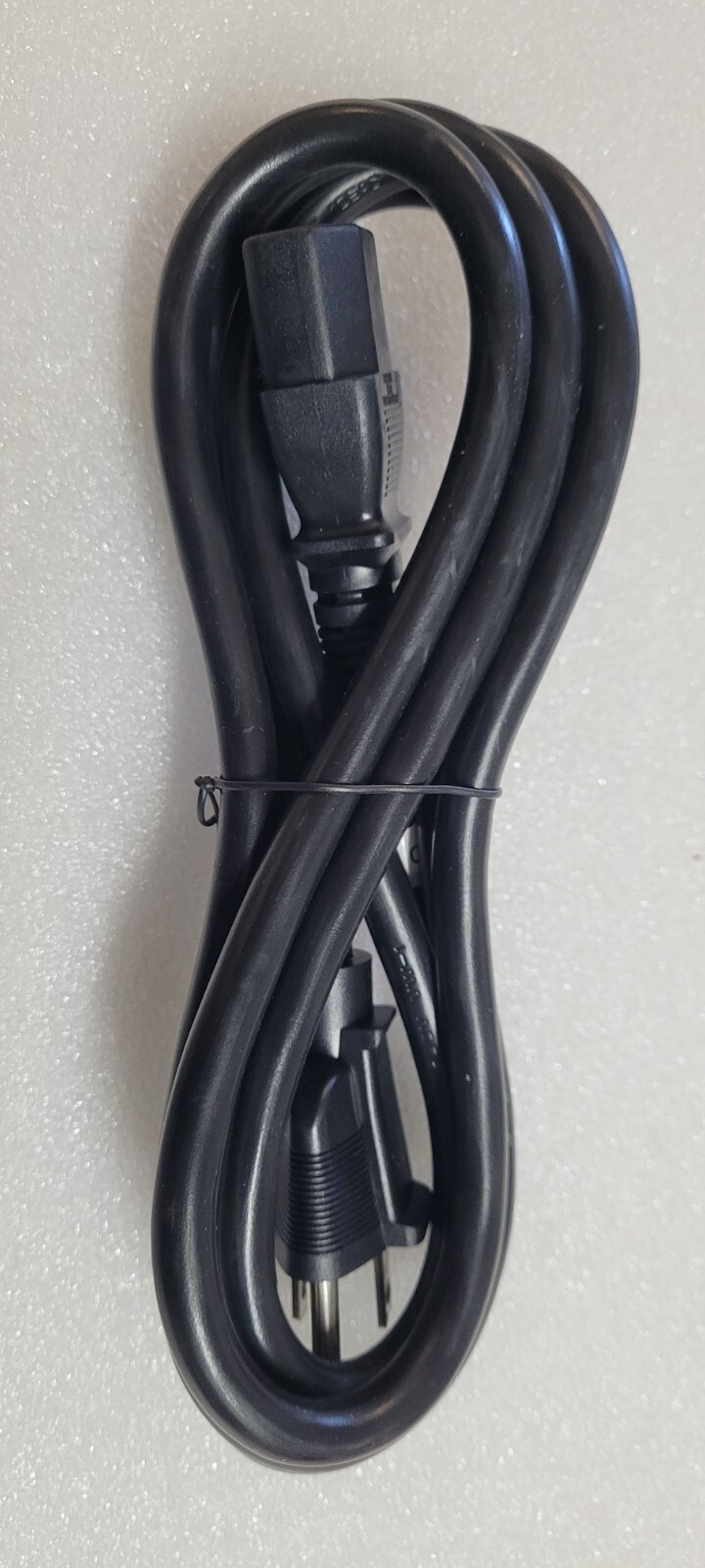 Lot 2x I-Sheng IS-14 13A 125V 1625W 6ft C13 to NEMA 5-15P PC/Server Power Cables