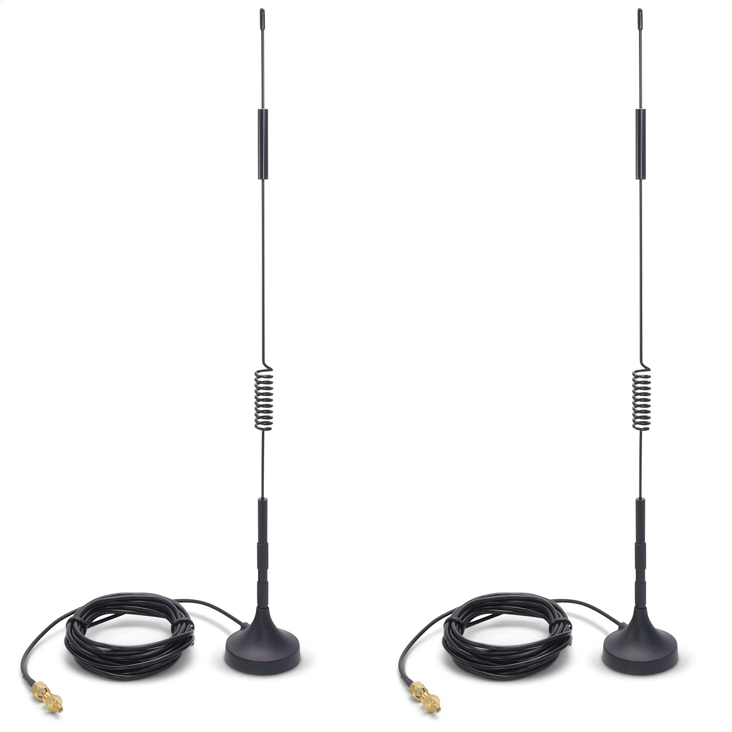 4G/5G External Magnetic Antenna - 7 Dbi Loaded Coil - SMA + TS9 | Male SMA & TS9