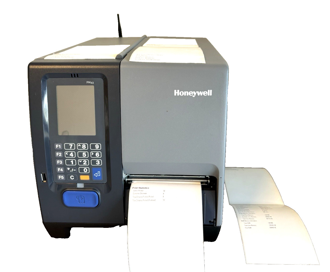 Honeywell PM43 203dpi Thermal Transfer USB Wi-Fi, Bluetooth Industrial Printer