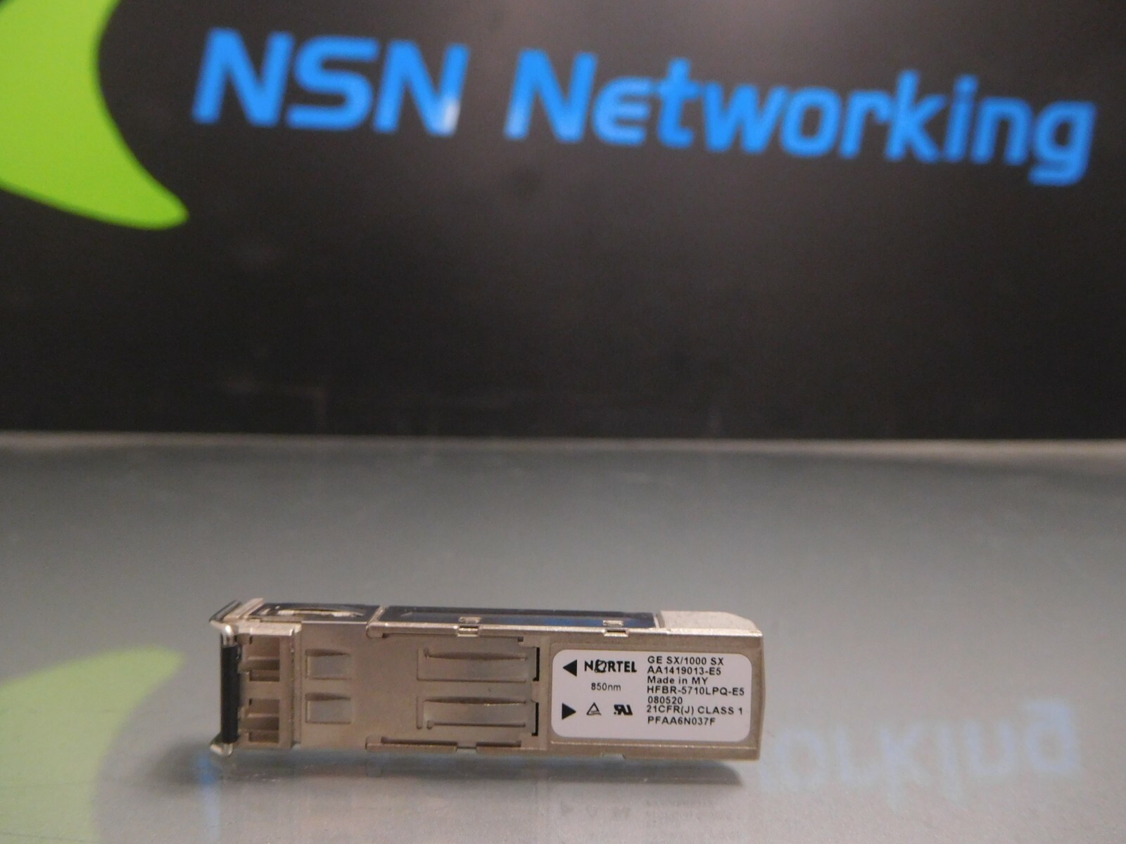 1x Genuine Nortel Avaya AA1419013-E5 850nm 1000BASE-SX SFP Transceiver
