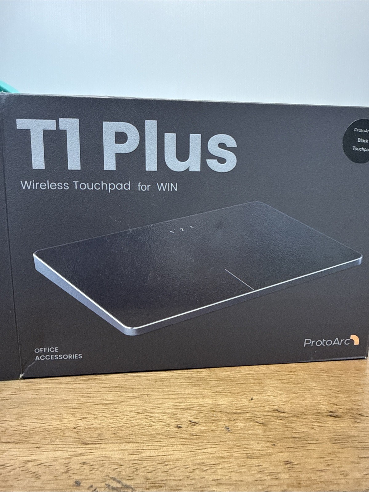 ProtoArc T1 Plus Wireless Touchpad For Windows Space Gray