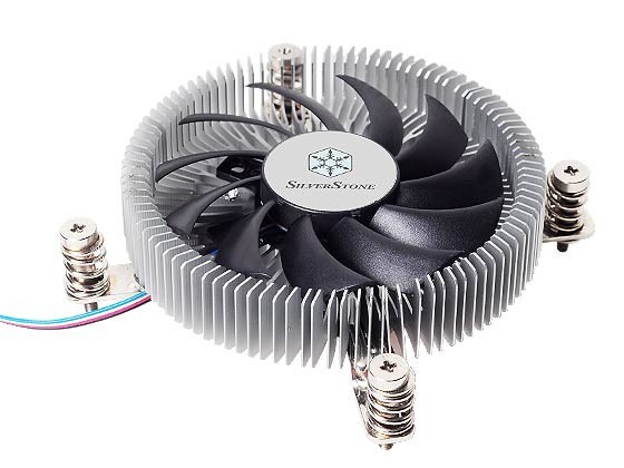 SilverStone Nitrogon NT07-115X, 80mm Low Profile CPU Cooler LGA 1150-1156, NEW