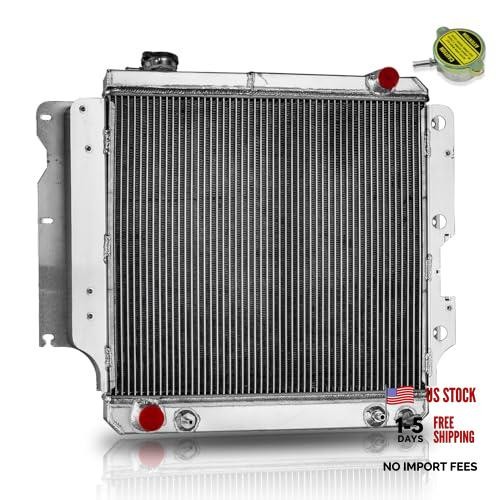 3 Row Core Aluminum Radiator for 1987-2006 Jeep Wrangler TJ YJ 3 ROW(STYLE 1)
