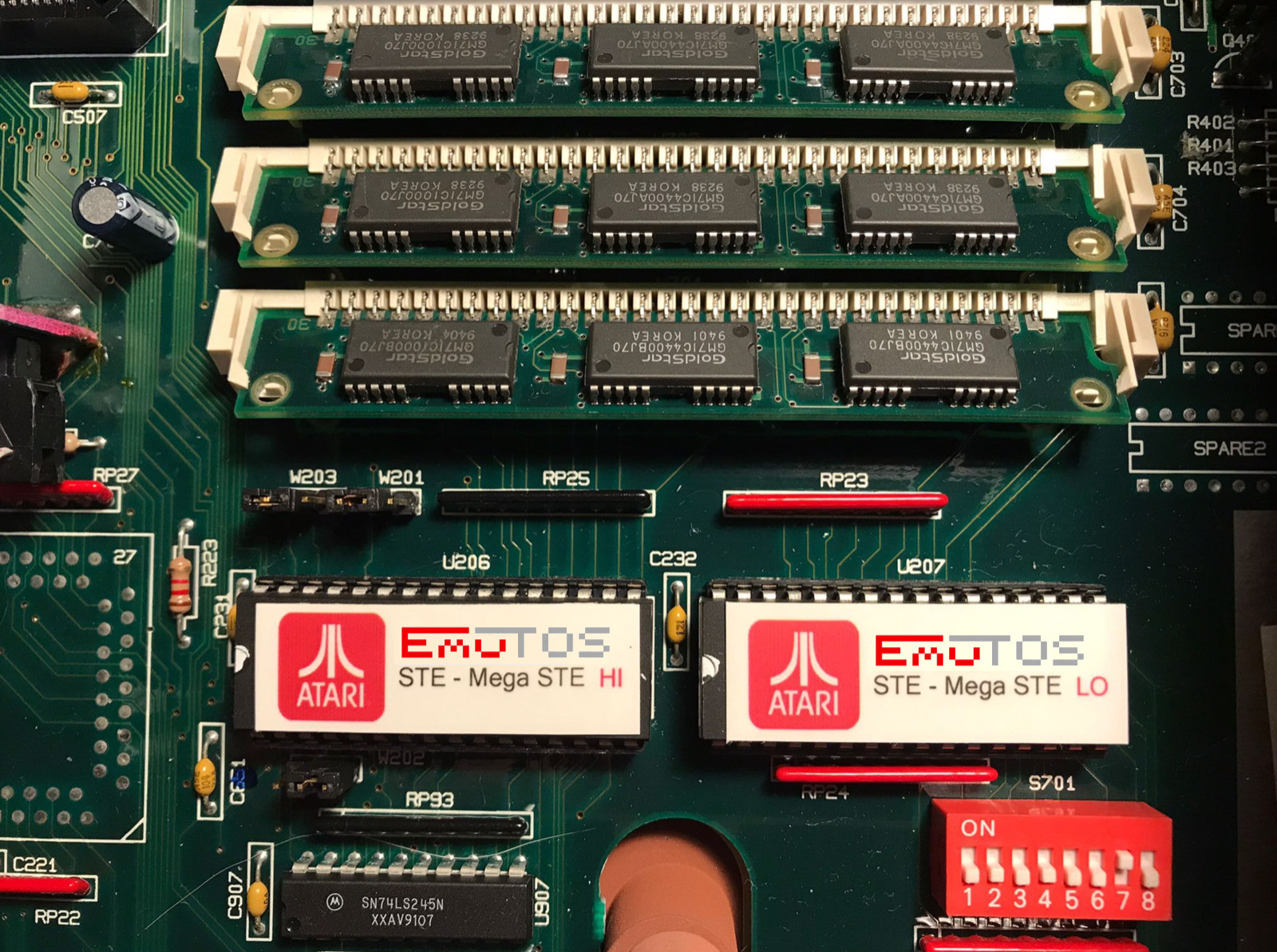 EmuTOS v1.4 Atari STE/Mega STE - Italiano, Française, Español, English. etc...