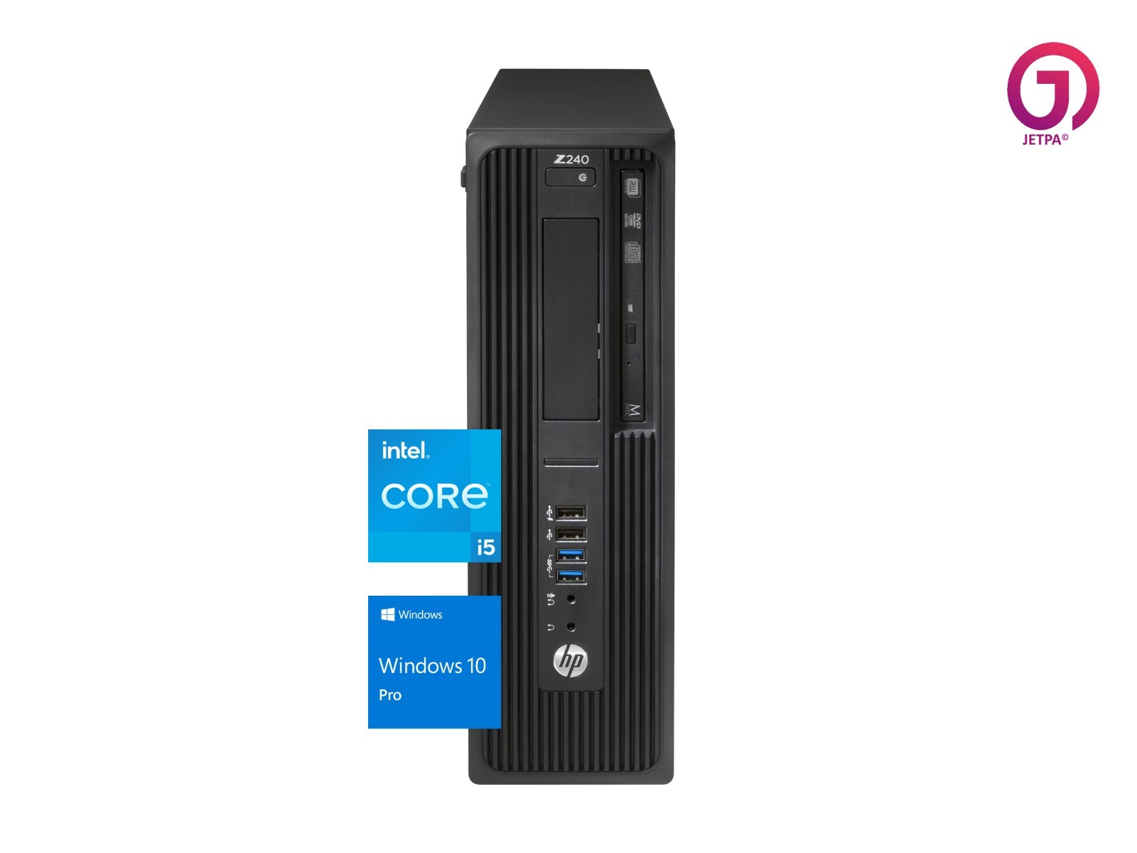 HP Z240 SFF Desktop PC i5-7500 | 16GB | 256GB SSD | Quadro K620 | DVD-RW | Win10